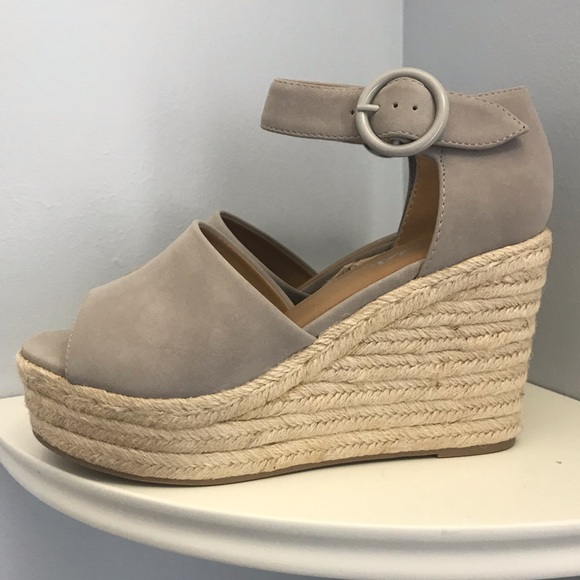 Platform Soda Espadrille Wedges - Picture 4 of 5